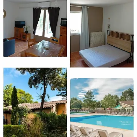 Maison Dans Village De 5 Pers Climatise Piscine Gaujac (Gard)