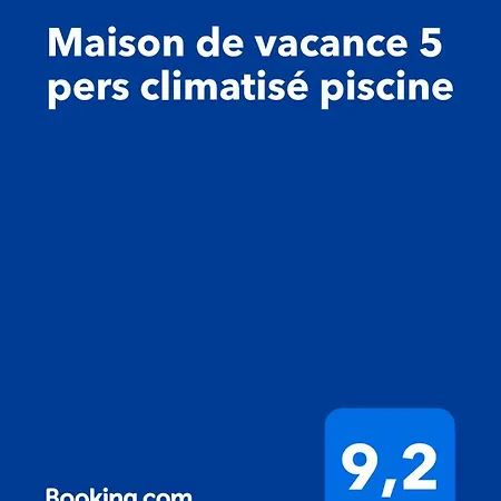 Maison Dans Village De 5 Pers Climatise Piscine Ferienhaus *