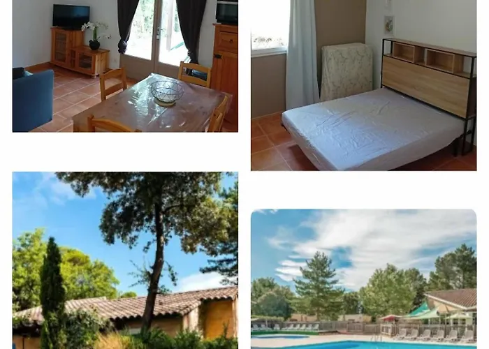 Maison Dans Village De 5 Pers Climatise Piscine Gaujac (Gard)